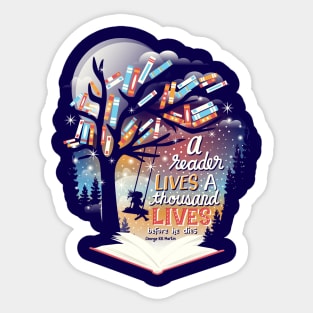 Thousand lives Sticker